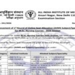 AIIMS MSc Nursing round 1 seat allotment result 2026 out at aiimsexams.ac.in; direct link to download here