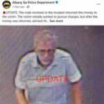 Albany Police Department issues BOLO for a man who picked  from the floor while shopping at Walmart; faces backlash, says no charges will be filed