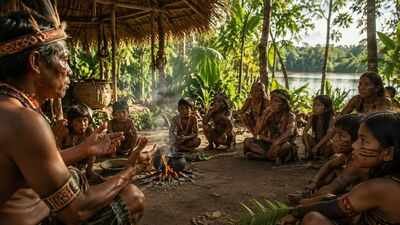 Amazon tribe Amondawa does not use weeks, months or years to describe time. Their language links it to events and life stages