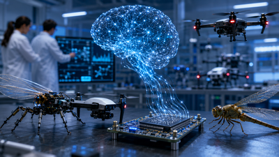 American scientists are building a $12 million ‘digital brain’ for drones based on how insects make decisions with limited information |