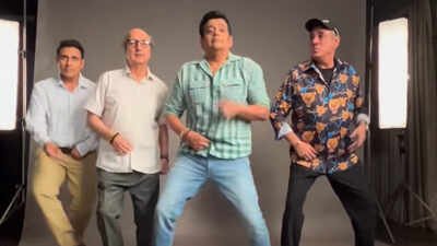Khosla Ka Ghosla 2: Anupam Kher, Boman Irani recreate Ravi Kishan’s viral dance step as he joins ‘Khosla Ka Ghosla 2’ cast: ‘Ma Bratharrr’ | Hindi Movie News