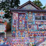 In 2005, carpenter Isaiah Robertson began covering his Niagara Falls home inside and out with brightly painted religious art; after his 2020 death, the house was preserved and is now open for guided tours