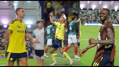 Watch: Al Nassr complete UNBELIEVABLE 3-2 comeback with just 10 men after Ronaldo and goalkeeper forced off | Football News