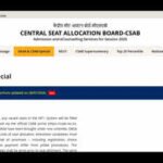 CSAB Special Round, DASA seat allotment result 2026 releasing today at csab.nic.in: Check steps to download