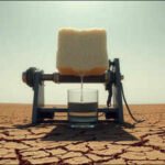 German scientists made a sponge-like material that pulls drinking water from air as dry as 18% humidity, producing up to 1.8 litres per kg each day |