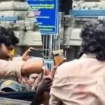 Dhanush mobbed by fans during ‘OM Chapter 1: Udhiram – The Blood Wood’ shoot near Annamalaiyar Temple in Thiruvannamalai – Watch |
