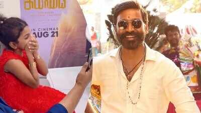 Dhanush praises ‘Irumudi’ actor Baby Nakshathra through VIDEO CALL: ‘I want to learn acting from you’ | Tamil Movie News
