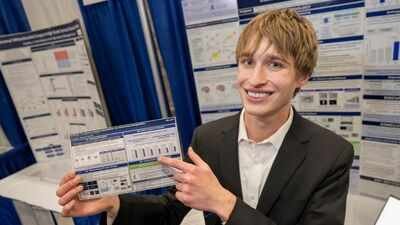 Minnesota teen Evan Morris built a low-cost system that detected seizure-like activity in worms and triggered ultrasound; recurrence fell 70.1% in his model