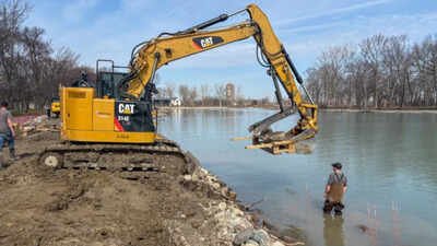 Michigan’s historic Ford House is replacing concrete shoreline with natural habitat; the  million project will restore 1 mile of shore and 17.5 acres of aquatic and wetland habitat