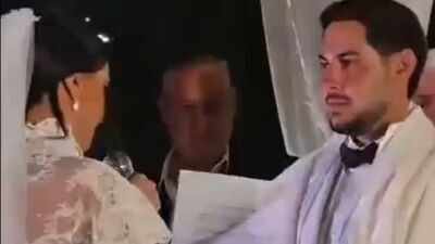 Separated by Hamas in Oct 7 attack, Israeli couple reunites to marry 10 months after engagement