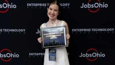 Meet Hannah Joseph, the Ohio sophomore who pitched a nonprofit helping seniors use technology and won an AI leadership award