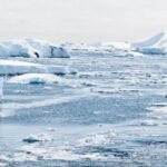 In 2007, scientists used NASA satellite measurements to reveal 14 areas of moving water beneath West Antarctica; one hidden lake had drained about 2 cubic kilometres in three years