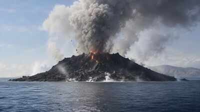In 1831, an underwater volcano created a new Mediterranean island. Britain, France and the Kingdom of the Two Sicilies claimed it before it vanished | World News