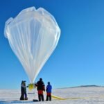 In 2013, Nasa sent 20 giant balloons drifting over Antarctica to track particles falling from space and uncover what happened when they reached Earth﻿ |