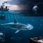 In 2021, scientists tested 20 bonnethead sharks and found they use Earth’s magnetic field to navigate, suggesting sharks may have a magnetic map |
