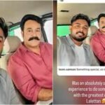 Is Sanju Samson making his film debut? Cricketer’s ‘super special’ post with Mohanlal sparks curiosity