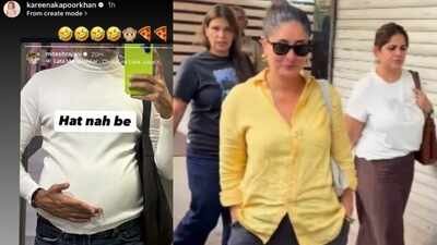 Kareena Kapoor Khan breaks silence on her viral pregnancy claims, denies in a hilarious way: ‘Pagal kar dete ho yaar!’ |