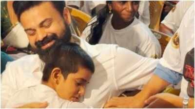 Kunchacko Boban wins hearts; young fan hugs and kisses the ‘Unmadham’ actor |