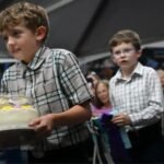 Maryland 10-year-old Herbie Martin IV stayed up until 2 a.m. perfecting his lemon blueberry buttercream cake; the grand champion cake sold for ,000