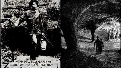 In 1934, Black cave guide Matt Bransford sold his 14-room Mammoth Cave hotel and land for just $3,000, far below market value; the family then moved 20 miles away as the national park took shape