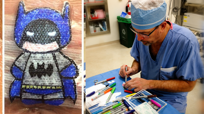Meet Dr. Robert Parry: Ohio pediatric surgeon draws cartoons on kids’ bandages after surgery, creating 10,000 moments of joy | World News