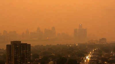 Michigan’s AQI hit 616 after Ontario wildfire smoke crossed into the US; scientists warn a warming climate could make such pollution more common