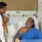 Mithun Chakraborty Health News: Mithun Chakraborty hospitalised, undergoes minor surgery in Kolkata, West Bengal CM Suvendu Adhikari drops health update on the actor after visiting him – PICS inside | Hindi Movie News