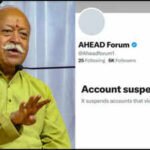 RSS Chief Mohan Bhagwat’s US event organiser AHEAD’s X account suspended ahead of programme | World News
