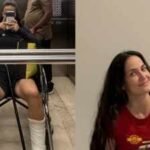 ‘Health comes first’: Elli AvrRam suffers foot fracture after 10-kg dumbbell accident; postpones shoots | Hindi Movie News