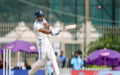India 300/5 in 85.0 Overs