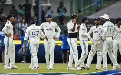 Sri Lanka 265/8 in 83.4 Overs