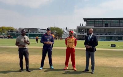 Zimbabwe 40/0 in 3.5 Overs