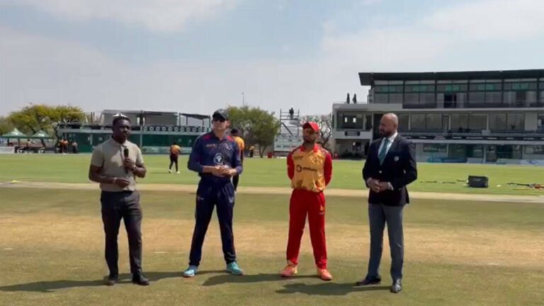 Zimbabwe 40/0 in 3.5 Overs