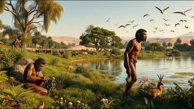55,000 years ago, Neanderthals may have trekked deep into Saudi Arabia when Nefud Desert was covered by lakes and grasslands | World News