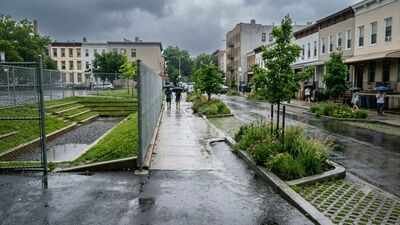 New York’s  million flood plan will turn parks, schoolyards and streets into hidden stormwater storage, an underground defence against extreme rainfall | World News