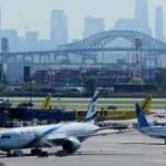 13 injured as shuttle bus crashes into barrier at Newark Airport