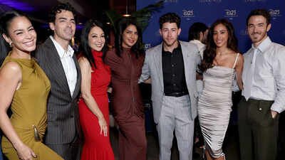 Priyanka Chopra takes a break from ‘Varanasi’; cheers for Nick Jonas as Jonas Brothers get inducted as Disney Legends