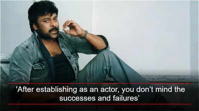 Quote of the day by Chiranjeevi: ‘After establishing as an actor, you don’t mind the successes and failures’, ‘KAAKA’ star explains how once an actor establishes himself through years of hard work, box-office results no longer define his happiness or self-worth | Telugu Movie News