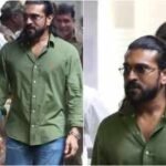 Ram Charan arrives in Hyderabad after Chiranjeevi’s birthday celebrations; actor’s bandaged hand grabs attention | Telugu Movie News