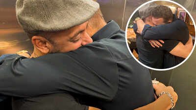 Salman Khan shares photos of his emotional reunion with Sanjay Dutt: ‘I love you Baba’﻿ |