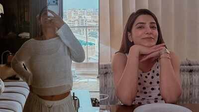 Samantha Ruth Prabhu reacts as fan suggests the name ‘Samraj’ for her first baby with husband Raj Nidimoru: ‘A tad full of ourselves’ | Hindi Movie News