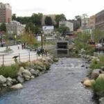 River: In 2012, Yonkers tore up a downtown parking lot to uncover a river buried for decades; within six months it had created 14,000 sq ft of aquatic habitat