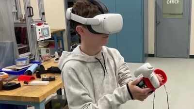 Meet Scott Merrow, the 14-year-old New Hampshire gamer who built a 3D-printed adaptive VR controller after he found he could not grip the standard left-hand controller
