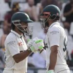 Babar Azam returns to ICC Test top 10, Shan Masood returns to training ahead of England series