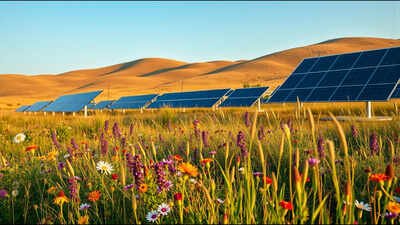 A Connecticut cemetery leased unused land for 7,000 solar panels, but the ground beneath them could become habitat for bees and pollinators