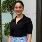 Tamannaah Bhatia stuns in Rs 52K layered scarf-skirt dress with pumps worth nearly Rs 1 lakh | Hindi Movie News