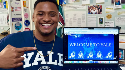 A student who fled violence in Brazil started his US education at community college; years later, he earned a full ride to Yale