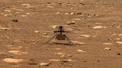 The tiny helicopter Nasa built to survive 30 days on Mars ended up flying for nearly three years |