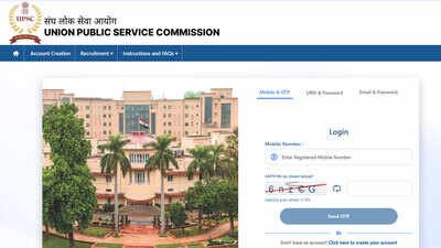 UPSC EPFO APFC Recruitment 2026 notification released for 80 posts; registration begins at upsconline.nic.in