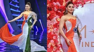 Urvashi Rautela defends wearing a tiranga inspired dress after facing backlash for it: ‘I carry my country with me not merely as a nationality’ |